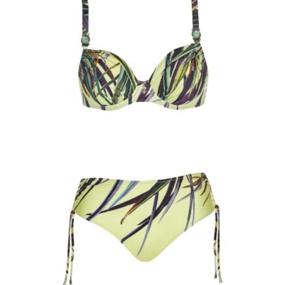NWT ‼️SALE ‼️ Opera By Sunflair Tropical Vibes Bikini Set New